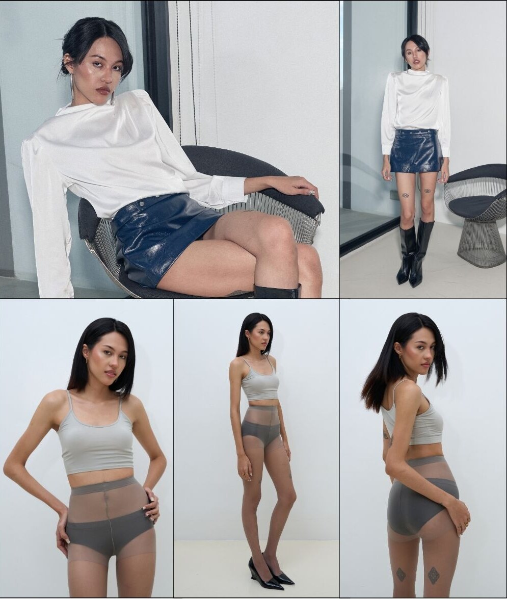 ANNIE model comp card — image 1