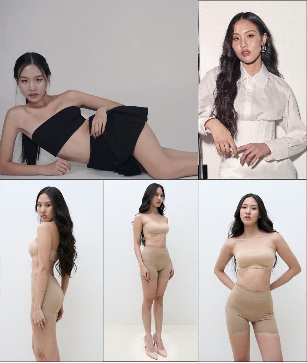 ANYA model comp card — image 1