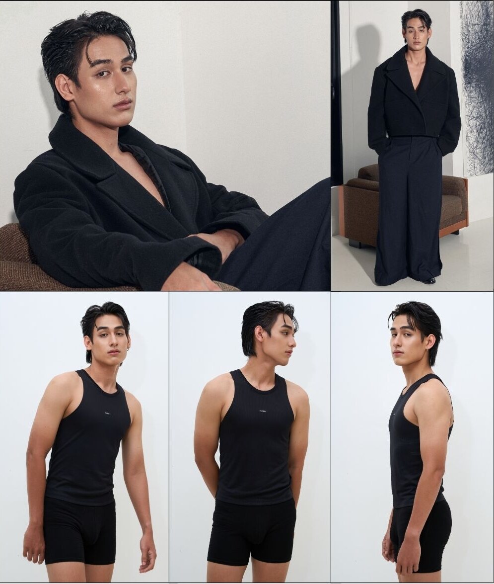 GUMP model comp card — image 1