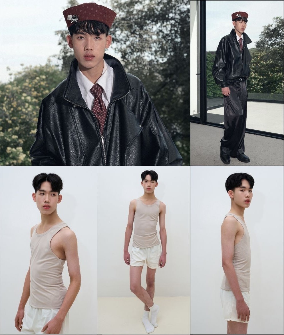 POON model comp card — image 1
