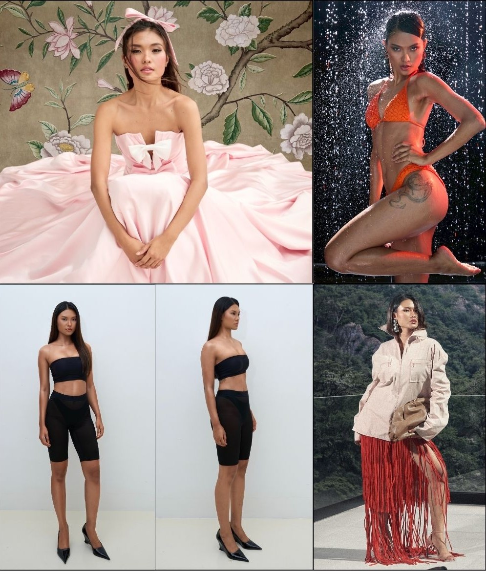 PRIM model comp card — image 1